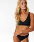 Premium Surf D Cup Deep V Bikini Top
